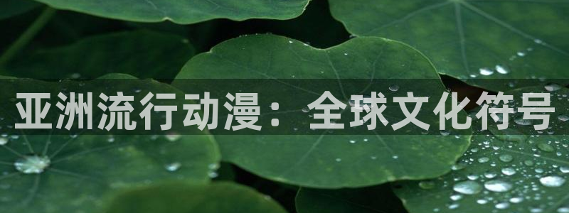 omofun最新新番:亚洲流行动漫:全球文化符号配图